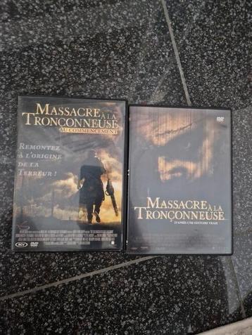 DVD Massacre à la Tronçonneuse 1-2, Enlèvement, Comme neuf