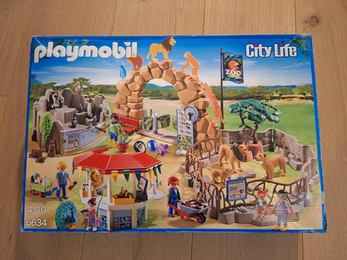 playmobil 6634 city life (dierentuin) als nieuw, Kinderen en Baby's, Speelgoed | Playmobil, Zo goed als nieuw, Complete set, Ophalen of Verzenden