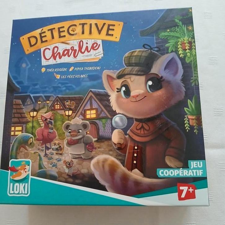 Détective charlie Loki, Hobby en Vrije tijd, Gezelschapsspellen | Kaartspellen, Zo goed als nieuw, Ophalen