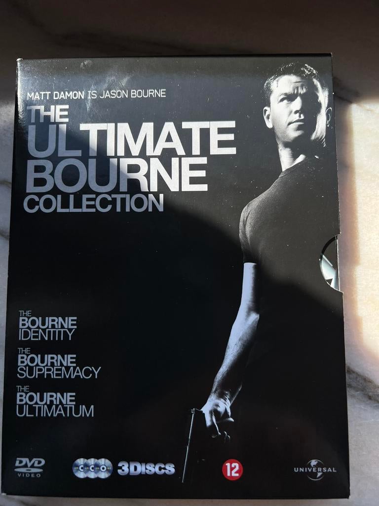 THE ULTIMATE BOURNE COLLECTION DVD, Cd's en Dvd's, Dvd's | Thrillers en Misdaad, Zo goed als nieuw, Actiethriller, Boxset, Vanaf 12 jaar