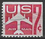 USA 1958/1960 - Yvert 51 PA RB - Getekend vliegtuig  (ST), Postzegels en Munten, Verzenden, Gestempeld