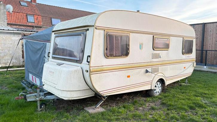 Tabbert Comtesse 515 — un lieu chaleureux qui a une histoire, Caravanes & Camping, Caravanes, Particulier, Tabbert, Enlèvement