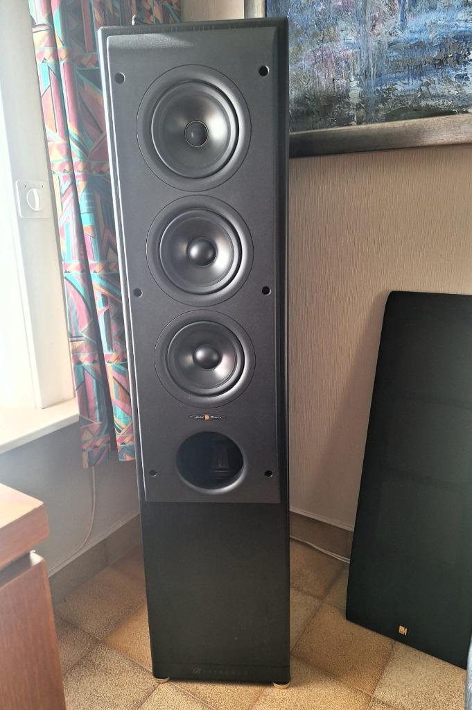 KEF Reference Model Four-2, Audio, Tv en Foto, Luidsprekerboxen, Zo goed als nieuw, Front, Rear of Stereo speakers, 120 watt of meer