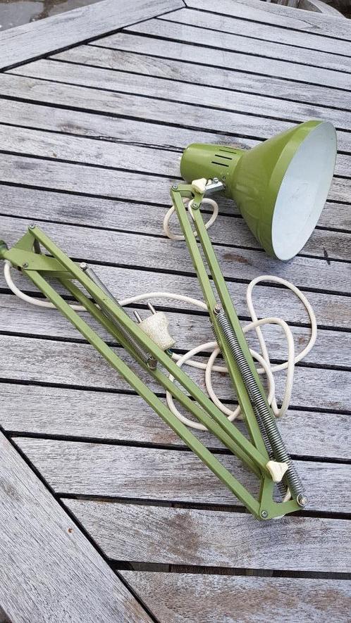 Vintage originele architectenlamp - type Ledu Wasu, Huis en Inrichting, Lampen | Tafellampen, Gebruikt, Metaal, Ophalen of Verzenden
