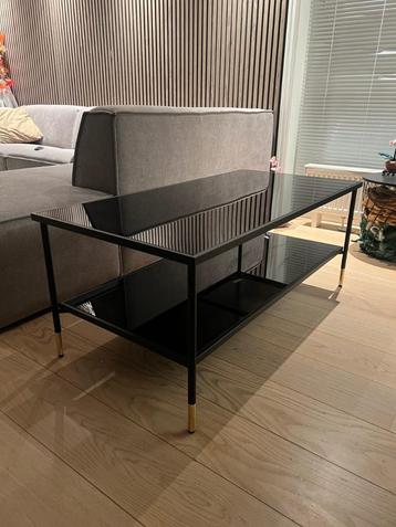 Ikea salontafel ÄSPERÖD zwart (glas) beschikbaar voor biedingen