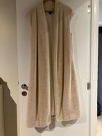 Mouwloos lange vest/bodywarmer K-Design ivoor, Enlèvement ou Envoi, Beige, Comme neuf, Taille 38/40 (M)