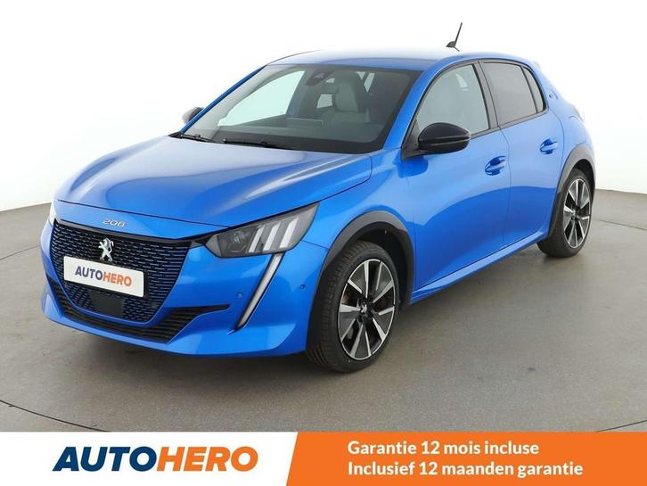 Peugeot e-208 electric drive 57 kW e GT (bj 2020, automaat), Auto's, Peugeot, Te koop, 360° camera, ABS, Achteruitrijcamera, Adaptive Cruise Control