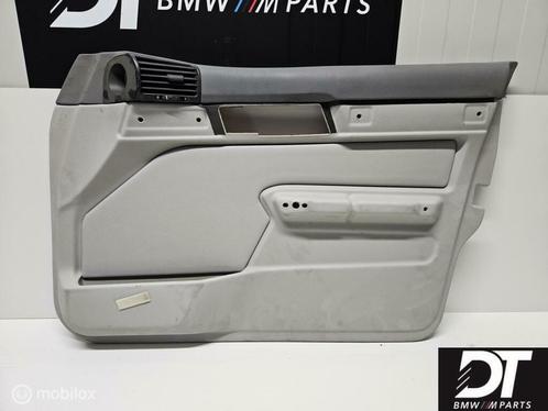 Deurpaneel rechtsvoor leder grijs BMW 5-serie E34, Autos : Pièces & Accessoires, Habitacle & Garnissage, Utilisé, Enlèvement ou Envoi