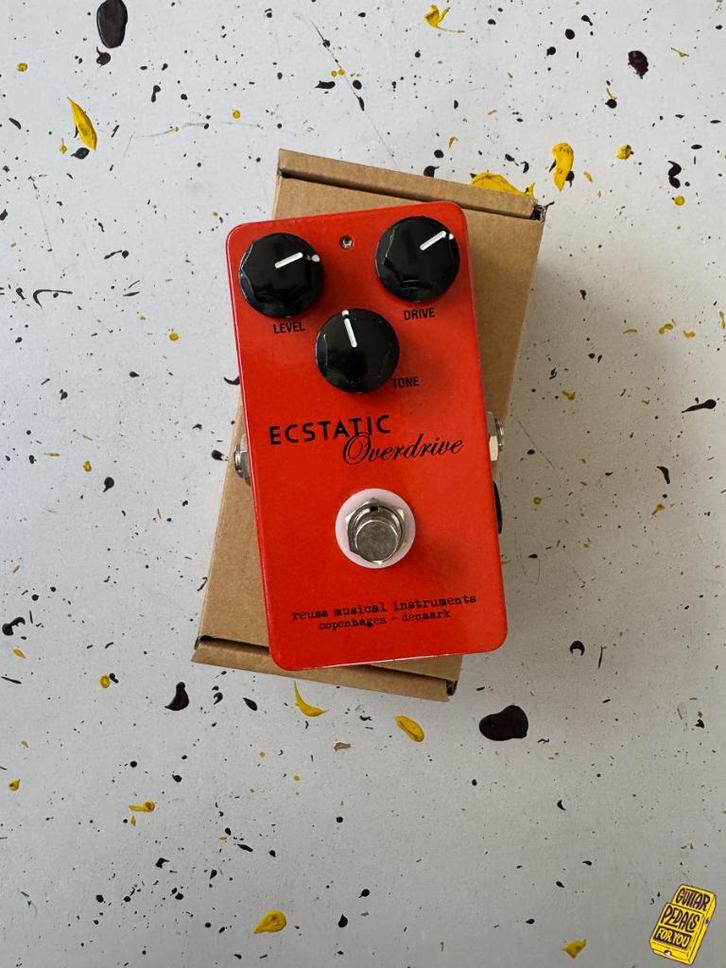 Reuss Ecstatic Overdrive, Muziek en Instrumenten, Effecten, Zo goed als nieuw, Distortion, Overdrive of Fuzz, Ophalen of Verzenden