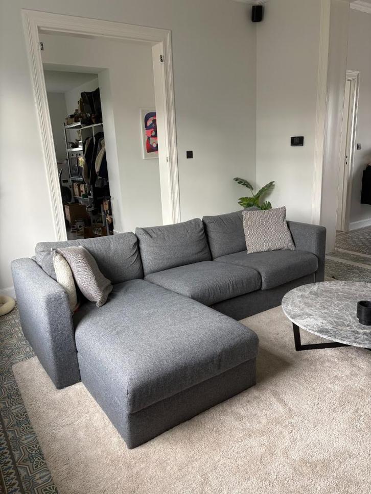 Ikea zetel Vimle, Huis en Inrichting, Zetels | Complete zithoeken, Gebruikt, Stof, Ophalen