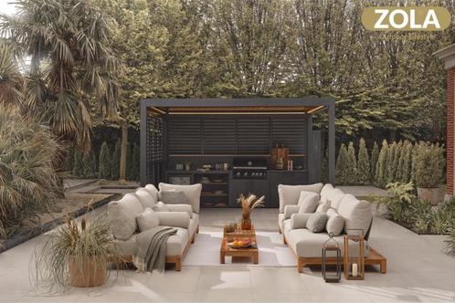 Luxe schuifbaar lamellen dak UITVERKOOP, Tuin en Terras, Overkappingen, Nieuw, Veranda, Ophalen of Verzenden