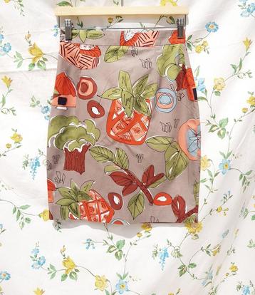 Jupe 🌺vintage tropicale 🍍🥥( Fabrication  belge) beschikbaar voor biedingen