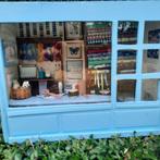 poppenhuis, miniatuur, naaiwinkel, stoffenwinkel, Hobby & Loisirs créatifs, Ministeck, Enlèvement, Comme neuf
