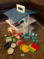 Maison en bois transportable oxybul avec nombreux meubles, Ophalen of Verzenden, Zo goed als nieuw