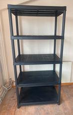 2 étagère/rek XL zwart kunstst60x90x187cm 5 leggers prijs/st, Tuin en Terras, Ophalen, Nieuw, Kunststof