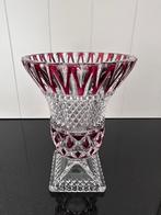 Vaas, met robijnrood, Ophalen, Gebruikt, Glas, Minder dan 50 cm