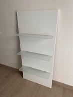 Wandplank met glazen schabben, Huis en Inrichting, Woonaccessoires | Wandplanken en Boekenplanken, Ophalen, Gebruikt