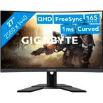 Écran/Moniteur Gigabyte G27QC, Computers en Software, Monitoren, Ophalen, Gebruikt, Gaming