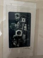 Rare original engraving P.E. by Joan Castejon Series Musics, Ophalen, Nieuw