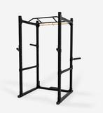 Cage Rack musculation + Banc + barre + poids, Ophalen, Gebruikt, Fitnessbank