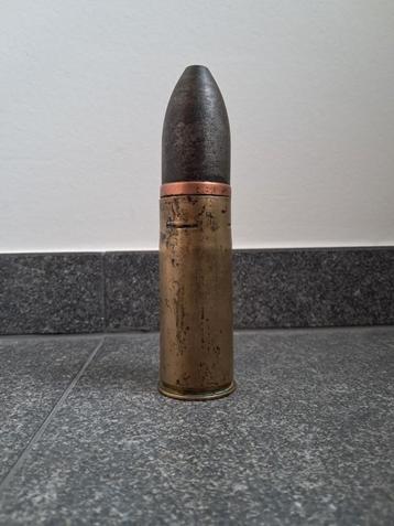 Duitse artilleriegranaat WOI 1918 beschikbaar voor biedingen