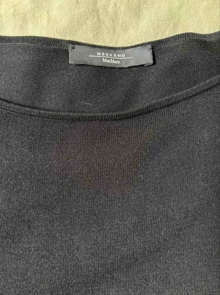 Stijlvol zwart truitje 100% kasjmier Max Mara maat L, Kleding | Dames, Truien en Vesten, Zo goed als nieuw, Maat 42/44 (L), Zwart