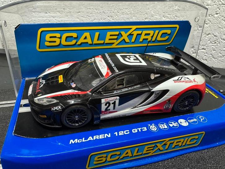 Scalextric Mc Laren 12C GT3, Enfants & Bébés, Jouets | Circuits, Utilisé, Carrera, Enlèvement ou Envoi