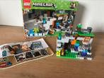 Lego minecraft zombiegrot 21141, Ophalen of Verzenden, Zo goed als nieuw, Lego