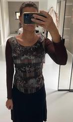 Blouse licht doorschijnend, ANDERE, Taille 36 (S), Comme neuf, Brun