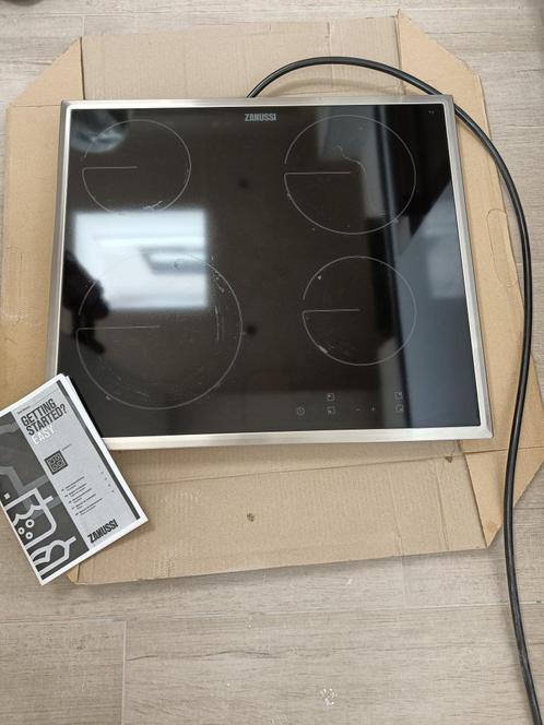 Zanussi keramische inbouw kookplaat ZHRN641X, Elektronische apparatuur, Kookplaten, Gebruikt, Inbouw, Elektrisch, 4 kookzones