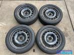 PEUGEOT CITROEN Stalen velgen winter set 4x108 65.1 16 inch, Auto-onderdelen, Banden en Velgen, Gebruikt, Band(en)