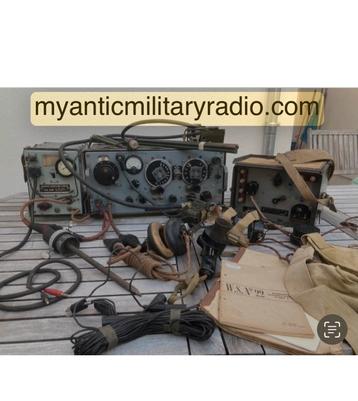 Wireless sets UK USA CANADIAN WW2 tested fully working beschikbaar voor biedingen