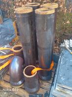 Keramische afvoerbuizen en koppelingen, Doe-het-zelf en Bouw, Ophalen, Zo goed als nieuw, Minder dan 2 meter, 80 mm of meer