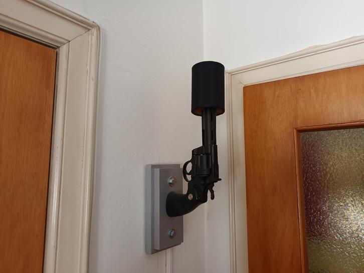 Originele lamp (revolver Phyton 1955) / alles aan - 50%, Verzamelen, Militaria | Algemeen, Landmacht, Overige typen, Ophalen of Verzenden