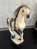Cheval vintage en plâtre, Collections, Collections Animaux, Enlèvement, Comme neuf, Cheval