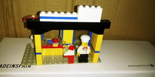 Lego:Burger Stand 6683.Legoland, Kinderen en Baby's, Speelgoed | Duplo en Lego, Gebruikt, Lego, Complete set, Ophalen of Verzenden