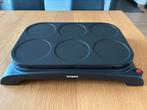 DOMO pancake maker / 6 pannetjes gratis mee, Elektronische apparatuur, Ophalen, Gebruikt