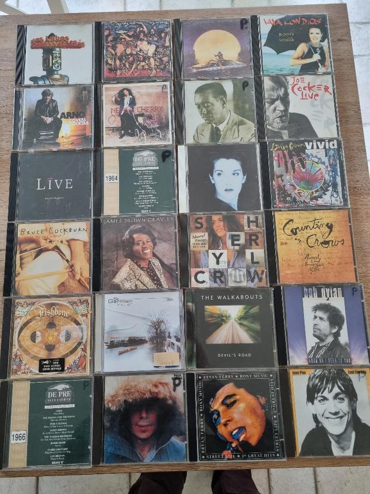 groot lot cd's (kleine 400 stuks), CD & DVD, CD | Pop, Utilisé, Enlèvement ou Envoi