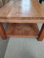 Massief houten salon tafel, Gebruikt, Ophalen of Verzenden