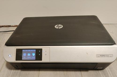 Inkjet netwerk kleurenprinter/scanner (HP Envy 5534), Informatique & Logiciels, Imprimantes, Utilisé, Imprimante, Imprimante à jet d'encre