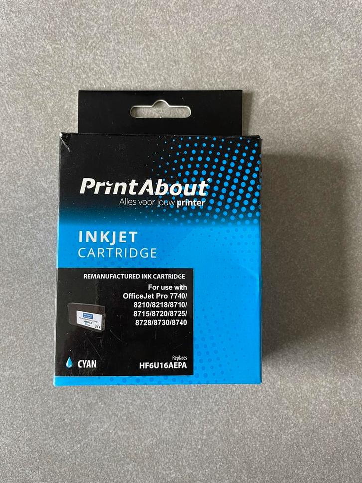 PrintAbout F6U16AE, Computers en Software, Printerbenodigdheden, Cartridge, Ophalen of Verzenden