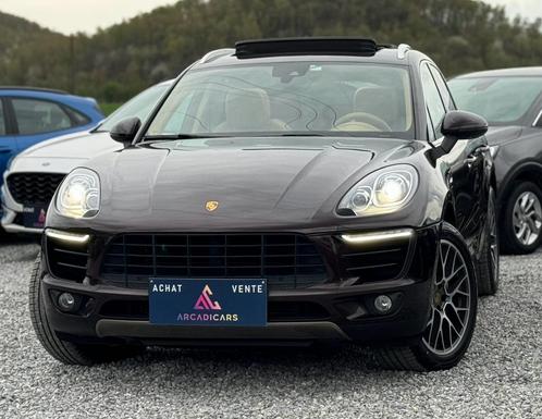 PORSCHE MACAN S 3.0 V6 BI-TURBO - ATT REMORQUE - EURO 6b !!, Autos, Porsche, Entreprise, Achat, Macan, 4x4, ABS, Caméra de recul