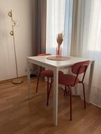 Table à manger blanche Ikea et chaise ikea, Maison & Meubles, Enlèvement ou Envoi, Comme neuf