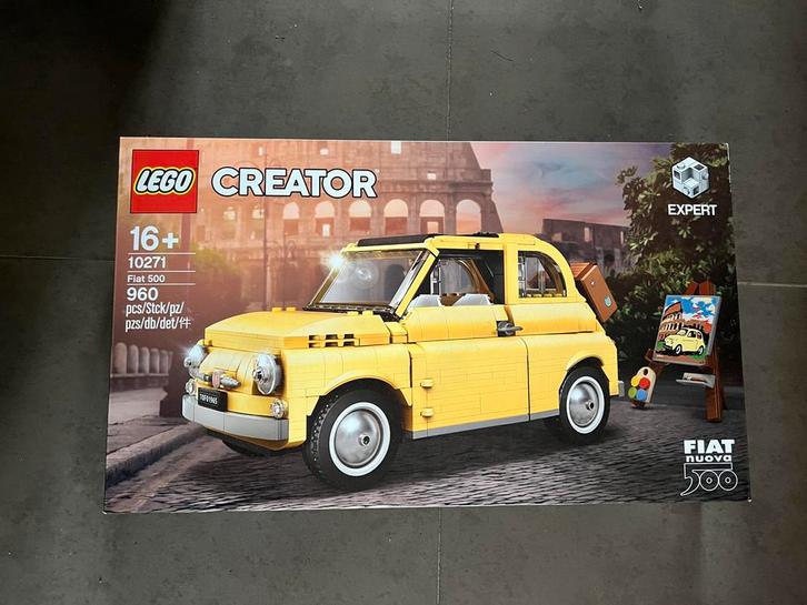 Lego creator Fiat 500, Kinderen en Baby's, Speelgoed | Duplo en Lego, Zo goed als nieuw, Lego, Ophalen of Verzenden