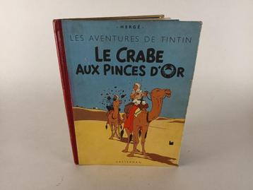 Bande dessinée Hergé - Le Crabe aux Pinces d'Or - série B4 -