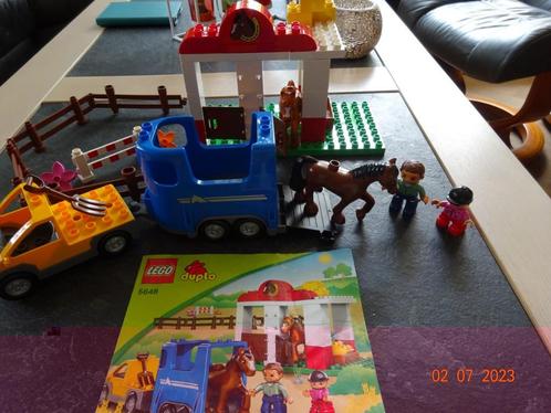 LEGO Duplo Ville Paardenstal - 5648*VOLLEDIG*PRIMA STAAT*, Enfants & Bébés, Jouets | Duplo & Lego, Duplo, Ensemble complet, Enlèvement ou Envoi
