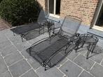 Ligbedden Royal Botania met bijzettafels, Tuin en Terras, Ophalen, Gebruikt, Verstelbaar