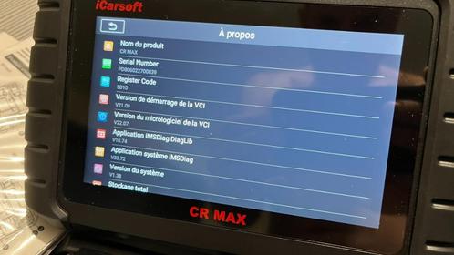 iCarsoft CR Max Professional - Valise diagnostic, Auto diversen, Autogereedschap, Zo goed als nieuw, Ophalen of Verzenden