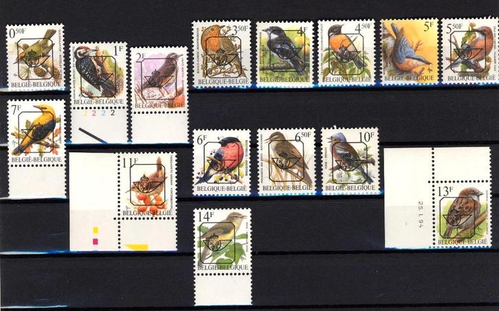 BELGIE ANDRE BUZIN VOGELS MNH PRE, Postzegels en Munten, Postzegels | Europa | België, Postfris, Verzenden