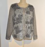 Damart gilet maille gris t.50-52/XXL, Gedragen, Grijs, Damart, Ophalen of Verzenden